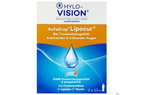 Augentropfen Hylo-vision Safe Drop Lipocur 10ml 2st, A-Nr.: 5381573 - 01