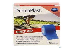 Dermaplast Quickaid 2mx 6cm Blau 1st, A-Nr.: 4938950 - 01