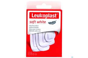 Wundpflaster Leukoplast/soft Strips 4 Groessen 73218 30st, A-Nr.: 4369191 - 01