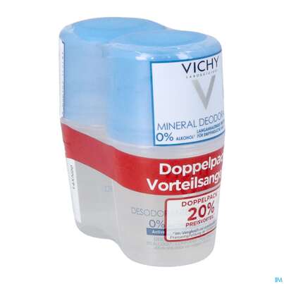 Vichy Deo/roll-on Mineral 48h 2x50m 100ml, A-Nr.: 4775620 - 02