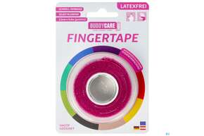 Tape Buddycare Med Finger Latexfrei Flexibel Kohaesiv. 2,5cmx 4,5m Pink 1st, A-Nr.: 4781170 - 01