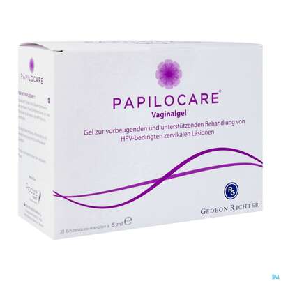 Vaginal Gel Papilocare 5ml Einzeldosiskanuelen 21st, A-Nr.: 4985441 - 02