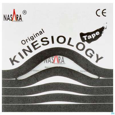 Tape Kinesio/original Nasara 5mx 5cm Schwarz 1st, A-Nr.: 4127128 - 01