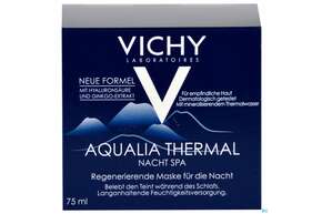 Vichy Aqualia Thermal Feuchtigkeitspflege Nacht Spa 75ml, A-Nr.: 4103731 - 01