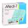 Sie sehen eine Packung Medikamentendosierer Medi-7 -pharmag 1 Woche Tuerkis 1st, Produktbild: 03 Medikamentendosierer Medi-7 -pharmag 1 Woche Tuerkis 1st, A-Nr.: 3742647 - 03