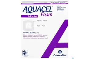 Convatec Aquacel Foam (7x7 Cm) 10x10 Cm, A-Nr.: 4039223 - 01