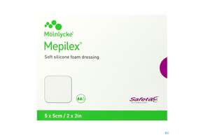 Wundverband Mepilex Silikon 5x 5cm 5st, A-Nr.: 4012017 - 01