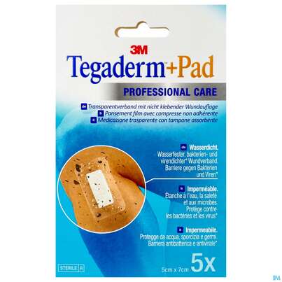 Tegaderm +pad 5x 7cm 3582np 5st, A-Nr.: 2022508 - 02