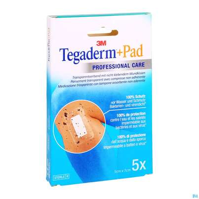 Tegaderm +pad 5x 7cm 3582np 5st, A-Nr.: 2022508 - 05