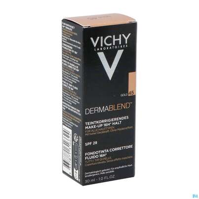 Vichy Dermablend Make-up 45 Gold 30ml, A-Nr.: 3044647 - 06