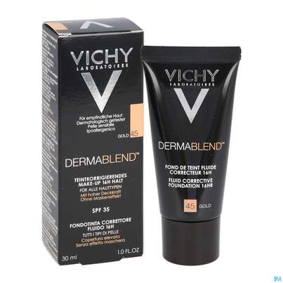 Vichy Dermablend Make-up 45 Gold 30ml, A-Nr.: 3044647 - 11