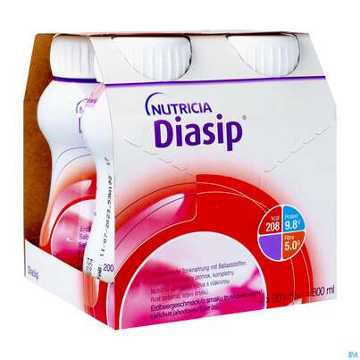 Diasip 200ml Erdbeere 4st, A-Nr.: 4299007 - 03