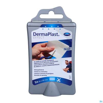 Blasenpflaster Dermaplast Zuschneidbar 6,5x 9cm 3st, A-Nr.: 3741599 - 03