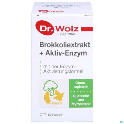 Dr.wolz Brokkoliextrakt Kapseln +aktiv-enzym 60563 60st, A-Nr.: 5133705 - 01
