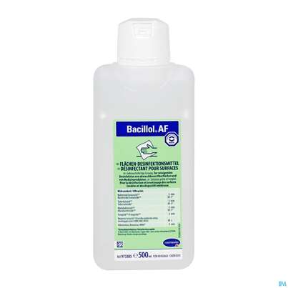 Bacillol Af Aldehydfrei 500ml, A-Nr.: 3476878 - 01