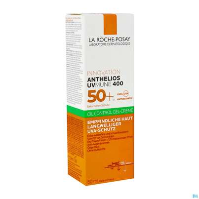 Sonnenprodukte La Roche Posay Anthelios/oil Control Gel-creme Uv400 Lsf50+ 50ml, A-Nr.: 5709938 - 02