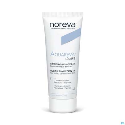 Sie sehen eine Packung Noreva Aquareva Creme 40ml, Produktbild: 09 Noreva Aquareva Creme 40ml, A-Nr.: 4094995 - 09