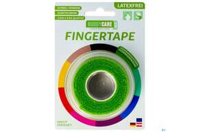 Tape Buddycare Med Finger Latexfrei Flexibel Kohaesiv. 2,5cmx 4,5m Grassgruen 1st, A-Nr.: 4781164 - 01