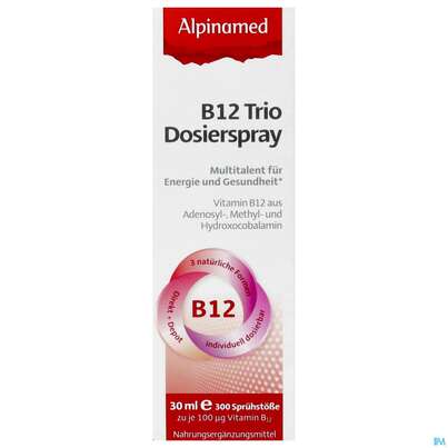 Vitamin B12 Trio Dosierspray Alpinamed 30ml, A-Nr.: 5448863 - 02