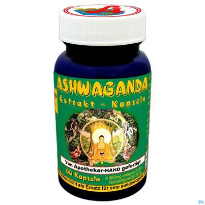 Ashwaganda Extrakt Kapseln Withania Somnifera 60st, A-Nr.: 3996483 - 03