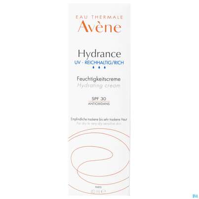 Avene Hydrance Creme Uv Spf30 Reichhaltig 40ml, A-Nr.: 5179044 - 01