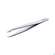 Pinzetten Canal Rostfrei/satin 9cm Schraeg/spitz 2300- 1st, A-Nr.: 4786138 - 01