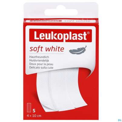 Wundpflaster Leukoplast/soft 10cmx 4cm 7321819 5st, A-Nr.: 4369239 - 01