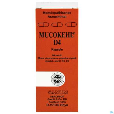 Mucokehl Kapseln D4 20st, A-Nr.: 1769642 - 01