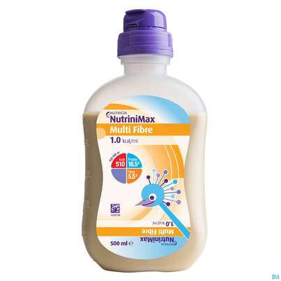 Nutrinimax 500ml Sondennahrung Smart Pack Multifibre 12st, A-Nr.: 4839107 - 01