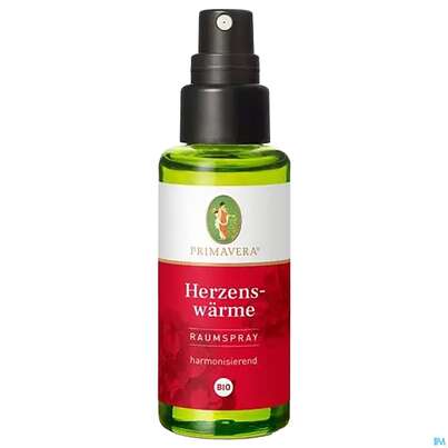 Primavera Raumspray Herzenswaerme Bio 50ml, A-Nr.: 5344661 - 02