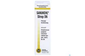 Sanukehl Strep Tropfen D6 10ml, A-Nr.: 2395132 - 01