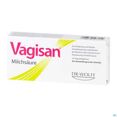 Vagisan Milchsaeure Vaginalzaepfchen 14st, A-Nr.: 5814836 - 02