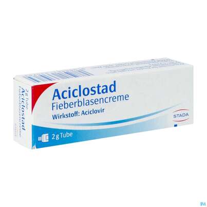 Aciclostad Fieberblasencreme 2g, A-Nr.: 1335760 - 02