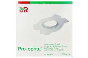 Augenpflaster Pro-ophta S Gross 78x114mm 50st, A-Nr.: 1753256 - 01