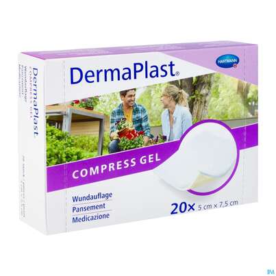 Dermaplast Compress Gel 5x7,5cm 20st, A-Nr.: 4337162 - 02