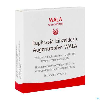 Euphrasia -wala Einzeldosis Augentropfen 0,5ml 5st, A-Nr.: 4967905 - 02