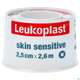 Wundverband Leukoplast Skin Sensitive Fixierverband Silikon Spule 2,5cmx 2,6m 76173 1st, A-Nr.: 5109865 - 01