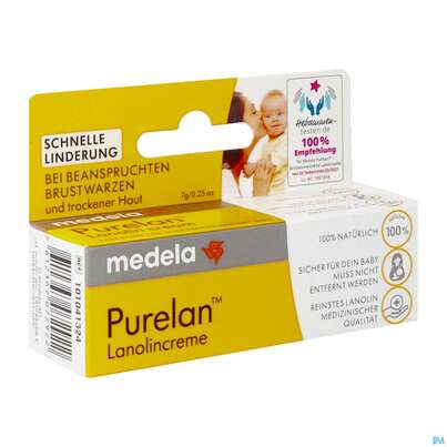 Medela Pure Lan Brustwarzencreme 7g, A-Nr.: 2048643 - 07