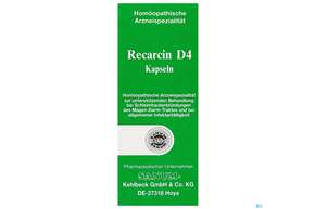 Recarcin Kapseln D4 5st, A-Nr.: 2157562 - 01