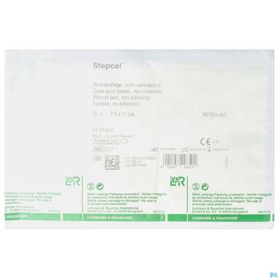 Wundauflagen Stepcel/gazelin Steril Gr 3 25st, A-Nr.: 0986573 - 01