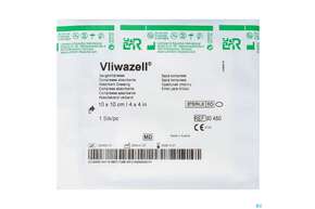 Vliwazell Saugkompresse Steril 10x 10cm 1st, A-Nr.: 0477328 - 01