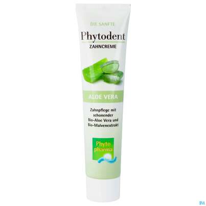 Zahnpaste Phytodent Phytopharma Creme Aloe Vera +malven Extrakt 75ml, A-Nr.: 4606432 - 01