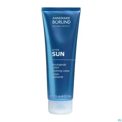 Sie sehen eine Packung Sonnenprodukte Boerlind Sun After-sun-beruhig Lotion 779 125ml, Produktbild: 03 Sonnenprodukte Boerlind Sun After-sun-beruhig Lotion 779 125ml, A-Nr.: 3851922 - 03