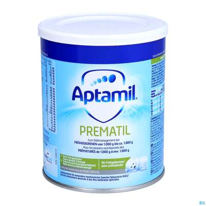 Aptamil Spezialnahrung Prematil Fruehgeborenennahrung 400g, A-Nr.: 5232554 - 02