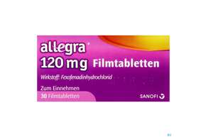 Allegra Filmtabl 120mg 30st, A-Nr.: 5515973 - 01