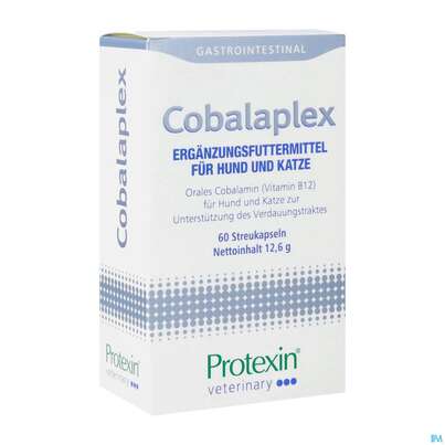 Sie sehen eine Packung Veterinaerprodukte Cobalaplex Kapseln Hund +katze 60st, Produktbild: 02 Veterinaerprodukte Cobalaplex Kapseln Hund +katze 60st, A-Nr.: 4870844 - 02