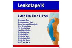 Tape Kinesiologisch Leukotape K 5mx 5cm Blau 1st, A-Nr.: 3151900 - 01