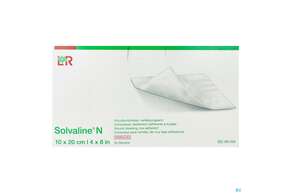 Solvaline N-kompresse Steril 10x 20cm 50st, A-Nr.: 1519750 - 01