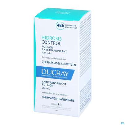 Ducray Hidrosis Control Schweißhemmender Roll-on – Achseln 40ml, A-Nr.: 4835090 - 02