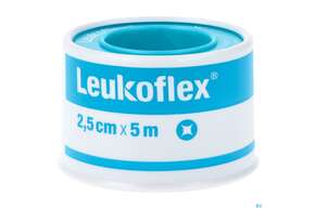 Wundpflaster Leukoflex Rollenpflaster 5mx 2,5cm 0112200 1st, A-Nr.: 5020384 - 01